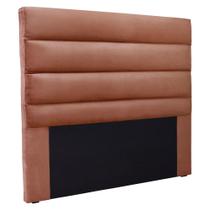 Cabeceira Casal 1,40m La Italiana Veludo Cobre - Pallazio Cabeceira Casal 1,40m La Italiana Veludo Cobre - Pallazio
