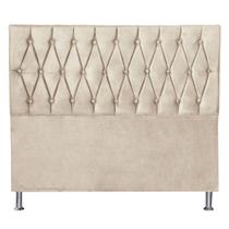 Cabeceira Casal 1,40m Paris Suede - Pallazio