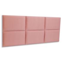 Cabeceira Casal 141x60 Cama Box Modulada Retangular Luno