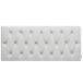 Cabeceira Casal Almofadada Branco Capitonê Luna 140 x 60 Cabeceira Casal Almofadada Branco Capitonê Luna 140 x 60