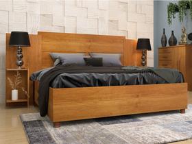 Cabeceira Casal Arizona com Criados Tcil Cinamomo