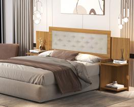 Cabeçeira Casal Box Áustria 100% Mdf Multimídias P/ 138/158 Cm -Com Captone -Basoto Cabeçeira Casal Box Áustria 100% Mdf Multimídias P/ 138/158 Cm -Com Captone -Basoto