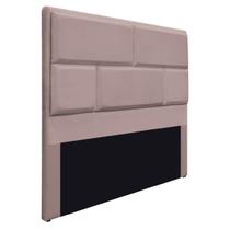 Cabeceira Casal Brick P02 140 cm para cama Box Linho - Doce Sonho Móveis