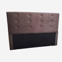 Cabeceira Casal - Celeste Cor Marrom