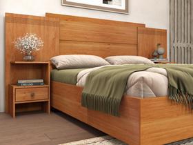 Cabeceira Casal Dacar com Criados Tcil Cinamomo Cabeceira Casal Dacar com Criados Tcil Cinamomo