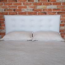 Cabeceira Casal Durasi 15 Branco 140 x 60 Rbl Cabeceira Casal Durasi 15 Branco 140 x 60 Rbl