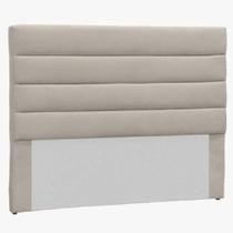 Cabeceira Casal Estofada Berlim Bege -m&f Decor
