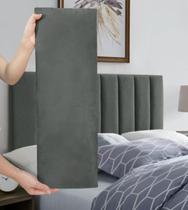 Cabeceira Casal Estofada Madri 140x50cm Painel Interiores
