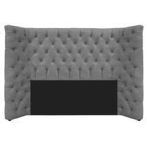 Cabeceira Casal Everest P02 140 cm para cama Box Suede - Doce Sonho Móveis