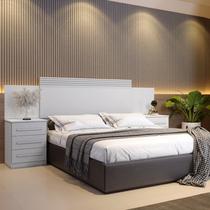 Cabeceira Casal Extensível 230 a 250 Cm Império Cabeceira Casal Extensível 230 a 250 Cm Império