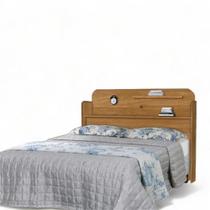 Cabeceira Casal Gabrielli Florença Para Box 140cm Em MDP e MDF