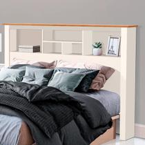 Cabeceira Casal Havana Off White/Nature - Tebarrot