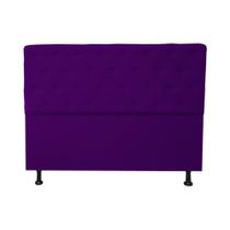 Cabeceira Casal Juliana 140cm Roxo - Malta Decor