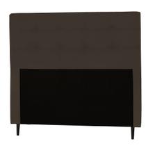 Cabeceira Casal King 193cm Para Cama Box Luna Napa Marrom - SA Móveis