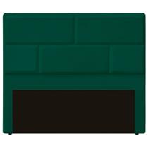 Cabeceira Casal King Size Estofada para Cama Box Jade Veludo