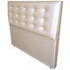 Cabeceira Casal Las Vegas Botone 15 Com Pes Facto Perola 140 X 120 Rbl