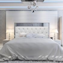 Cabeceira Casal Luna Branca 140 X 60 Rbl Cabeceira Casal Luna Branca 140 X 60 Rbl