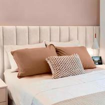 Cabeceira casal modulada para montar em cama box 1,40 Cabeceira casal modulada para montar em cama box 1,40