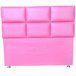 Cabeceira Casal Módulos com Pés Módena H6 Rosa 140 x 120 Rbl