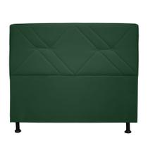Cabeceira casal monaco 140cm suede verde Cabeceira casal monaco 140cm suede verde