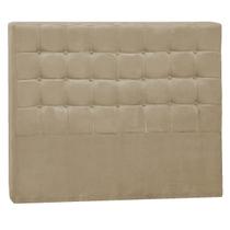 Cabeceira Casal Pequim P04 140 cm Suede - ADJ Decor