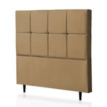 Cabeceira Casal Poliana 140 CM Suede Camurça - D A Decor Cabeceira Casal Poliana 140 CM Suede Camurça - D A Decor