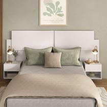 Cabeceira Casal/Queen c/2 Mesas Cabeceira Multimóveis MP4325