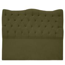 Cabeceira Casal Queen para Cama Box Estofada Dunas Veludo