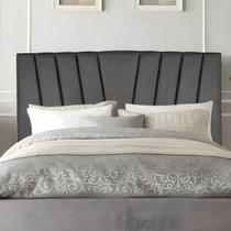 Cabeceira Casal Queen Size Cama Estofada 160 cm Emma Linho