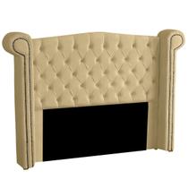 Cabeceira Casal Queen Size Estofada para Cama Box Ayla Veludo