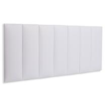 Cabeceira Casal Reta Tecido Sintético 140x60 Cama Box Modulada