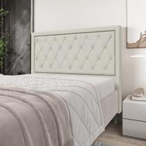 Cabeceira Centaurus 160 / Couro Artificial Bege