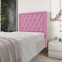 Cabeceira Centaurus 90 / Suede Rosê