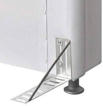 Cabeceira Corolla Chumbo Estofada para Cama Box Casal King Size 195Cm Quarto - CasaLar Decor