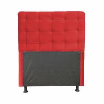 Cabeceira Dama 1,00 Cm Cama Box Solteiro Vermelho