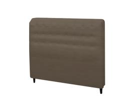 Cabeceira Dama New Plus Solteiro 900mm Suede Marrom Taupe - Simbal