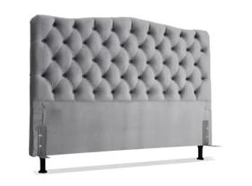 Cabeceira De Cama Box Casal 158 Dunas Tecido Suede Veludo Cabeceira De Cama Box Casal 158 Dunas Tecido Suede Veludo