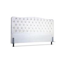 Cabeceira de Cama Box Casal 193 Cm Dunas Tecido Suede Veludo Bege