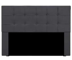 Cabeceira De Cama Box Casal Queen Tóquio 1,60cm Suede cinza