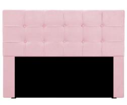 Cabeceira De Cama Box Casal Queen Tóquio 1,60cm Suede rosa