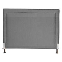 Cabeceira de Cama Box Estofada 140 cm Casal Viviane Suede