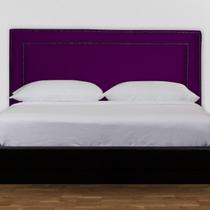 Cabeceira de Cama Box Estofada 140 cm Casal Viviane Veludo