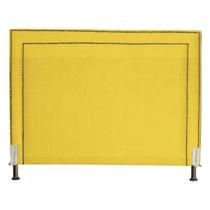 Cabeceira de Cama Box Estofada 90 cm Solteiro Viviane Suede
