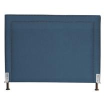 Cabeceira de Cama Box Estofada 90 cm Solteiro Viviane Suede Cabeceira de Cama Box Estofada 90 cm Solteiro Viviane Suede