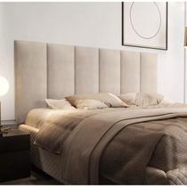 Cabeceira De Cama Box Estofada Suede King 2 m x 56 cm Dubai Varias Cores Cabeceira De Cama Box Estofada Suede King 2 m x 56 cm Dubai Varias Cores