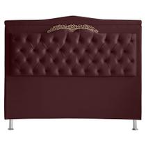 Cabeceira De Cama Box Helena Casal 140 cm Capitonê Retro Botão Encapados Suede Vinho Eli Móveis Cabeceira De Cama Box Helena Casal 140 cm Capitonê Retro Botão Encapados Suede Vinho Eli Móveis