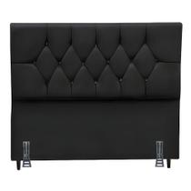Cabeceira De Cama Box King 195 Cm Mariana Com Frame Suede Preto Cabeceira De Cama Box King 195 Cm Mariana Com Frame Suede Preto