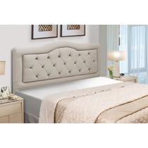 Cabeceira de Cama Box Madeira Estofada Casal Belinha