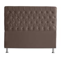 Cabeceira de Cama Box Paris Casal 140 cm Botão Strass Suede Rosê Do Lar Móveis Cabeceira de Cama Box Paris Casal 140 cm Botão Strass Suede Rosê Do Lar Móveis