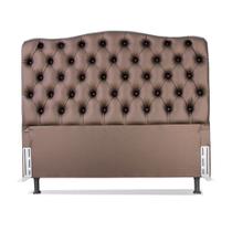 Cabeceira de Cama Box Queen 158 cm Dunas Larhome Café